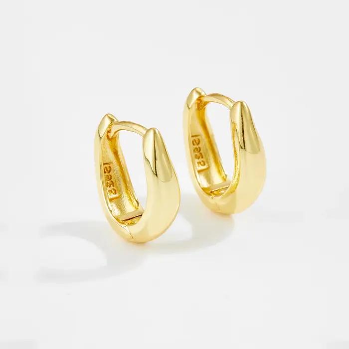 DPLAOPA – boucles d'oreilles en argent Sterling 925, cerceaux unis, Piercing, luxe, Rock Punk, bijoux fins, cadeau à porter quotidiennement, 2025