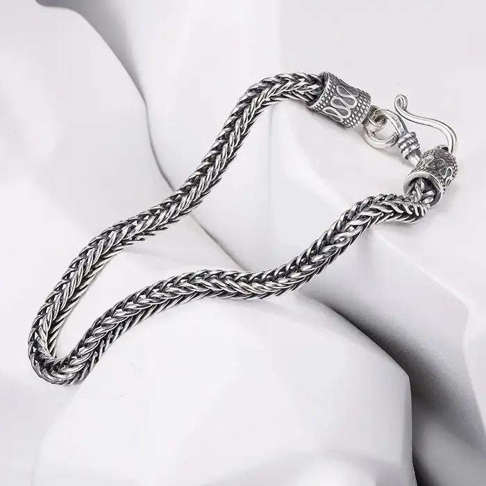 Bracelet pour homme en argent sterling 925