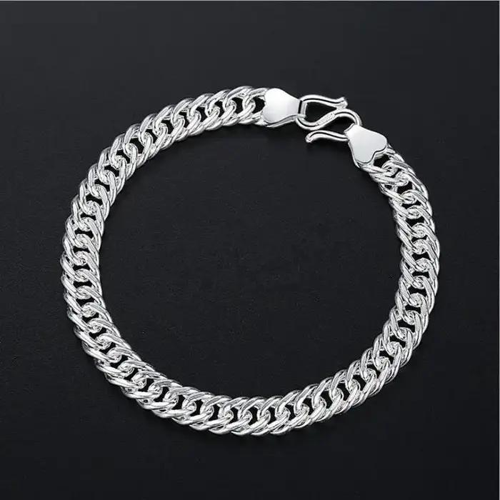 TJP Top qualité argent 925 hommes Bracelets bijoux charme
