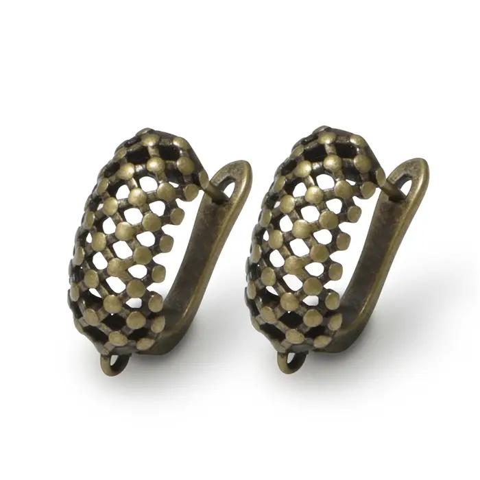 Nouveaux crochets de boucles d'oreilles fermoirs en laiton antique bronze lisse pour femmes bijoux à bricoler soi-même DIY accessoires de bijouterie occasions spéciales