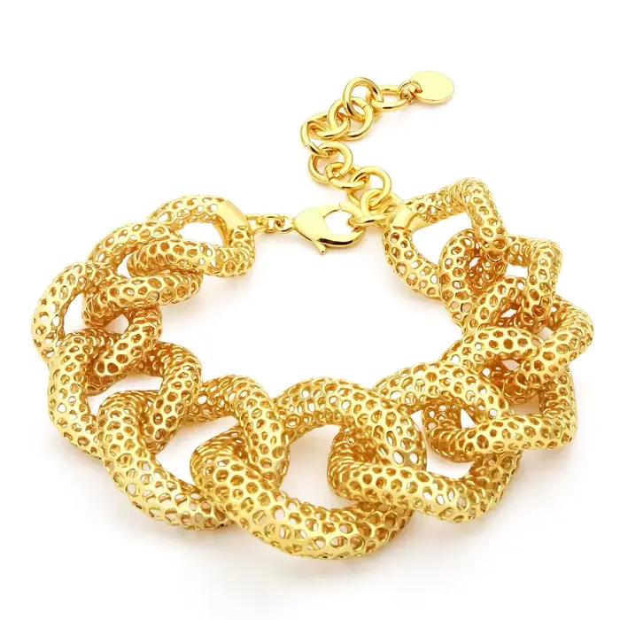 IVOG – Bracelet ajouré géométrique pour femmes