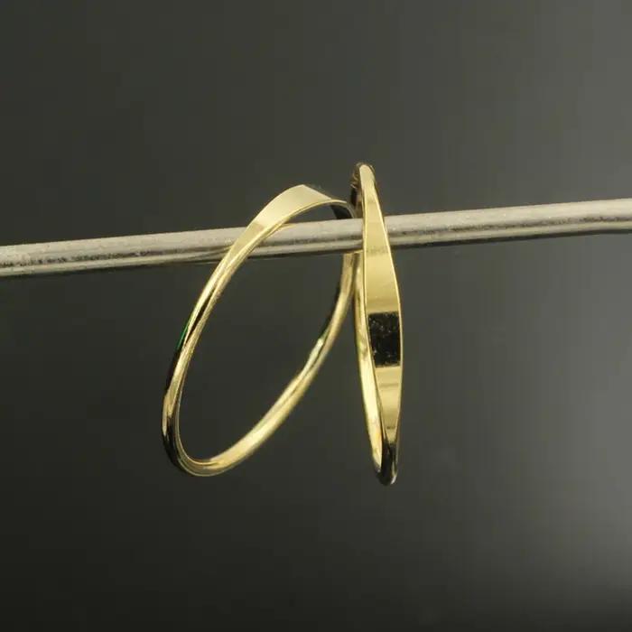 Bague martelée en or rempli 14K élégante pour femmes occasions spéciales alliance de mariage style classique