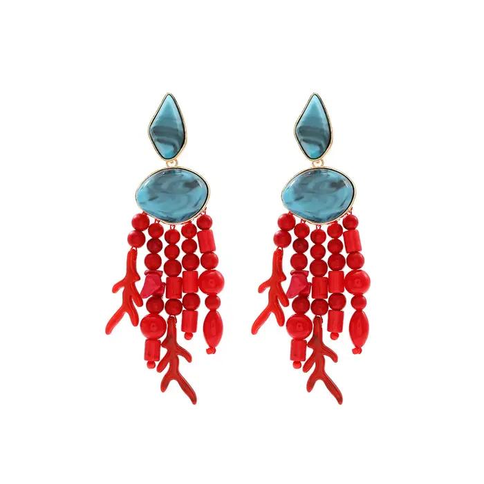 ZAA – boucles d'oreilles à breloques pour femmes