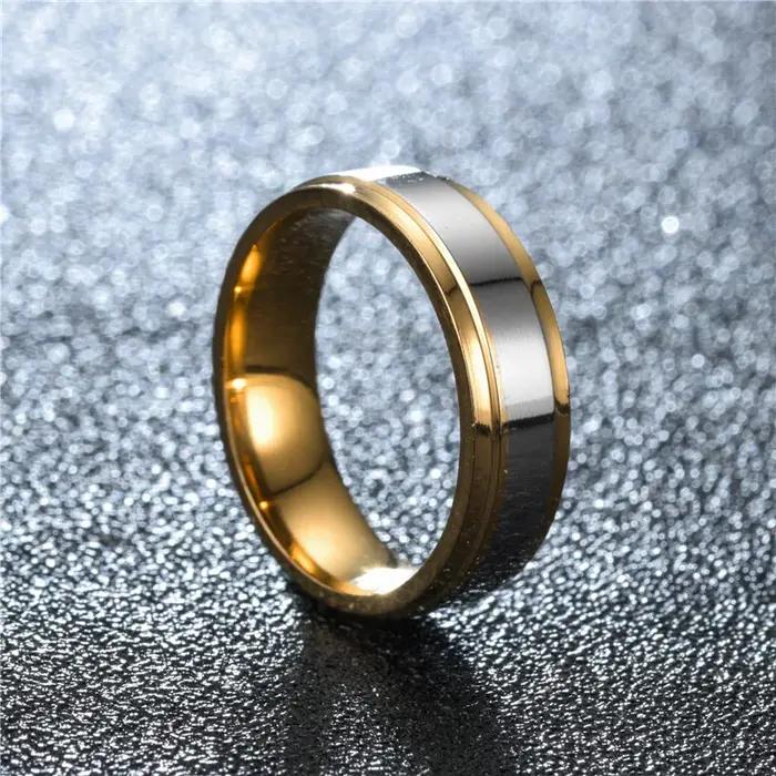 Ramos – bague de mariage en acier inoxydable