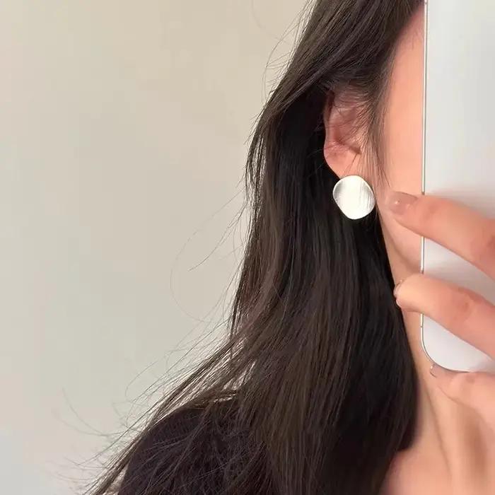 Boucles d'oreilles vintage en argent sterling 925 serties de zirconium blanc pour femmes, bijoux classiques, tendance et élégants pour cérémonies et soirées