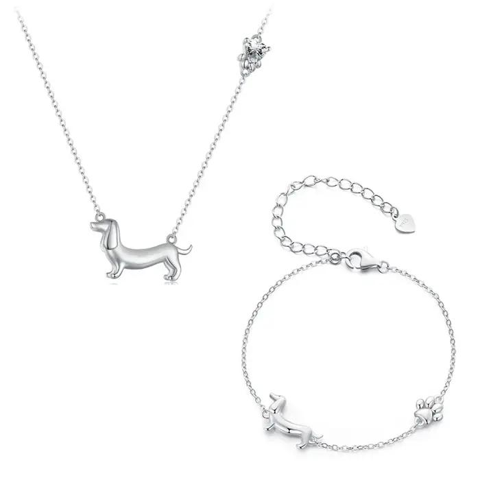BAMOER – collier en argent Sterling 925 avec Zircon