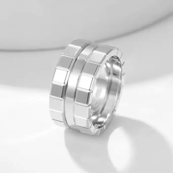 Bague de Luxe Style Français Argent Sterling 925 Sertie de Zircon AAA Élégante Pour Femme Occasions Spéciales
