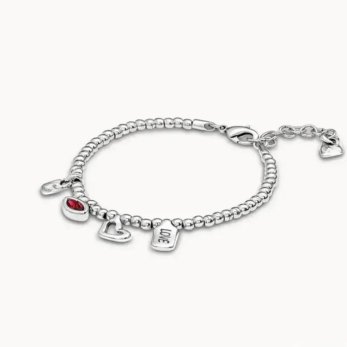 Bracelet en œil de cheval rouge naturel et modernes pour femmes occasions spéciales cadeau d'anniv_style_plante_nature_feminin_sophistication