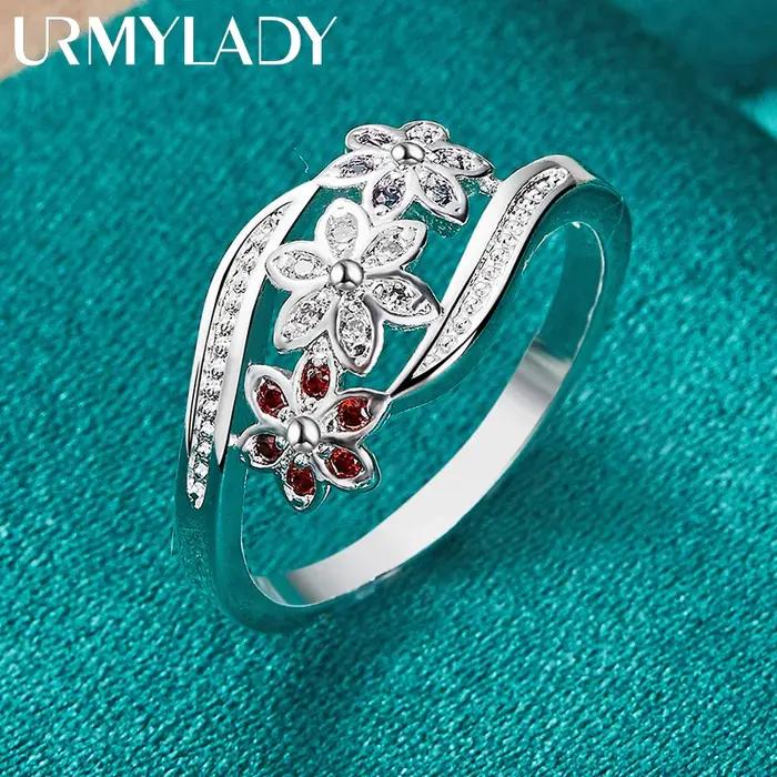 URMYLADY – bague en argent Sterling 925 pour femmes