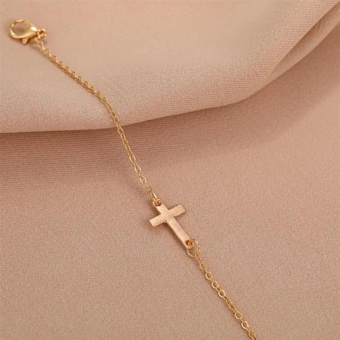 Bracelet Croisé en Verre Classique pour Femmes Occasions Spéciales Tempérament Unique