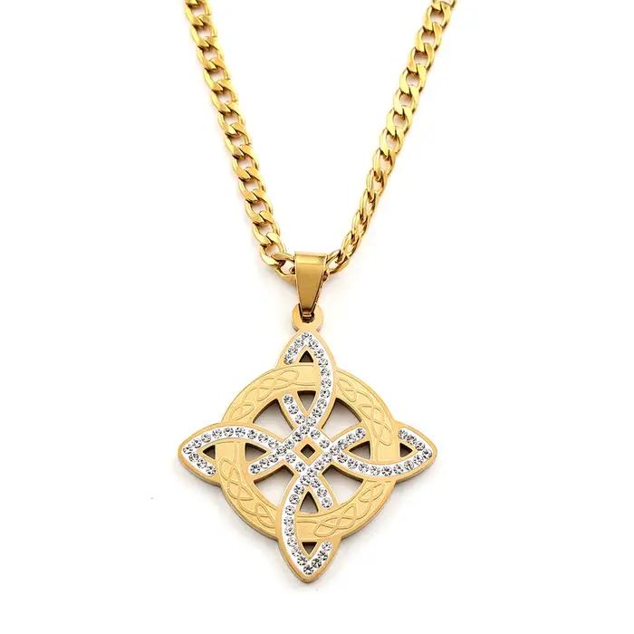 Collier Pendentif Nœud de Sorcière pour Femme et Homme