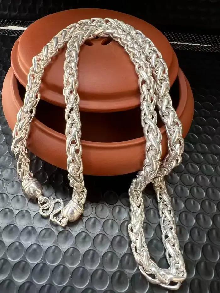 Collier en argent tibétain 925