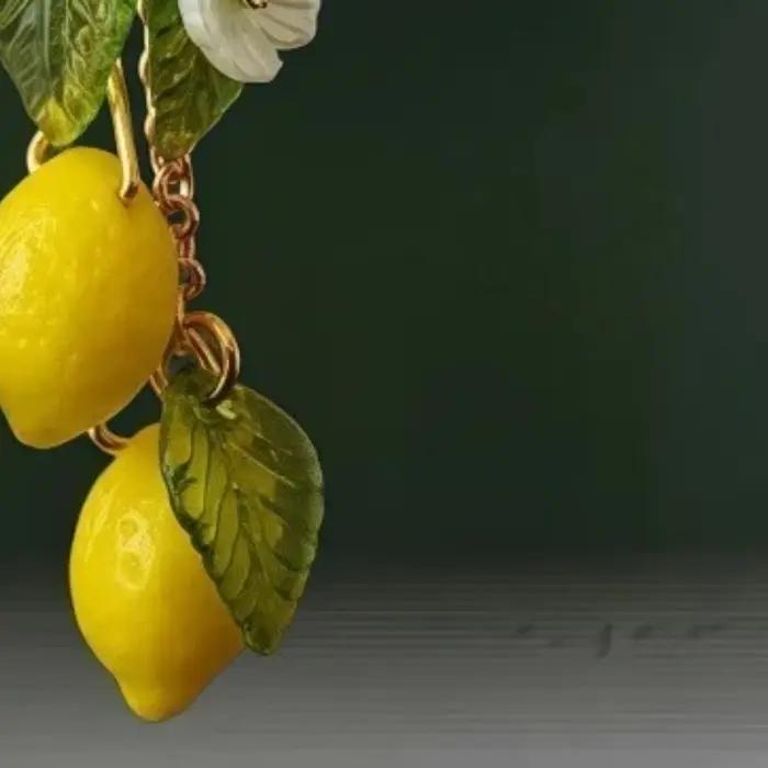 Boucles d'oreilles en verre légères