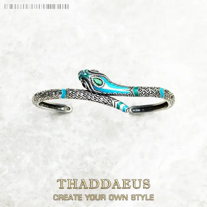 Bracelet serpent Style européen