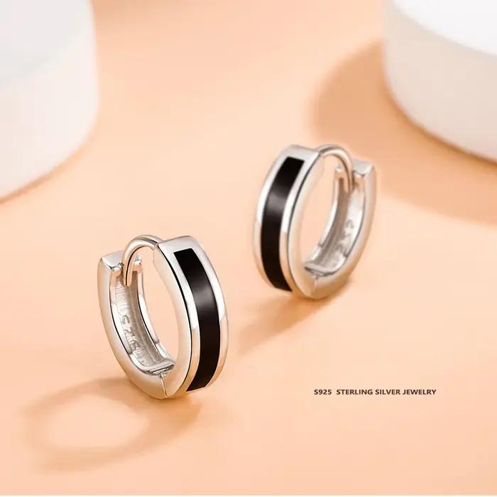 Boucles d'oreilles en argent Sterling 925 pour femmes