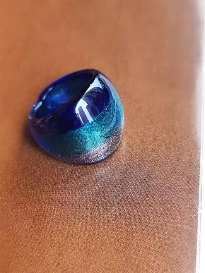 Bagues en verre de Murano pour femmes