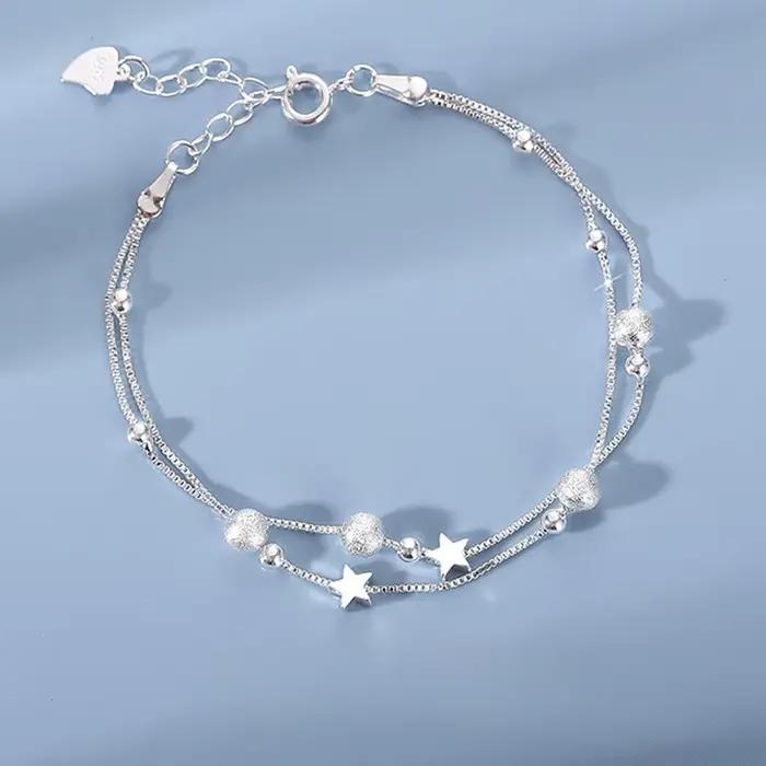 Bracelets de luxe en argent Sterling 925 pour femmes