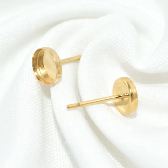 Boucles d'oreilles en or rempli 14 carats à lunettes rondes maincraft artisanale pour femmes occasions spéciales