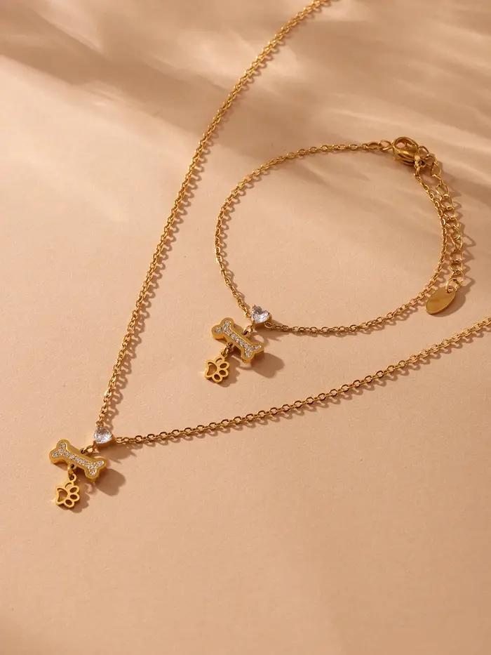 Collier et Bracelet tendance pour femmes