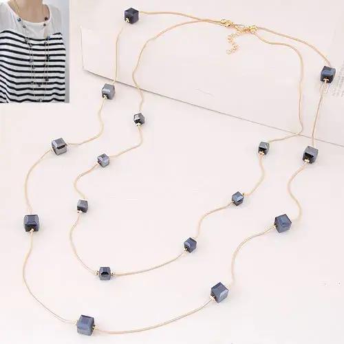 Collares Mujer-Colliers de déclaration de mode pour femmes