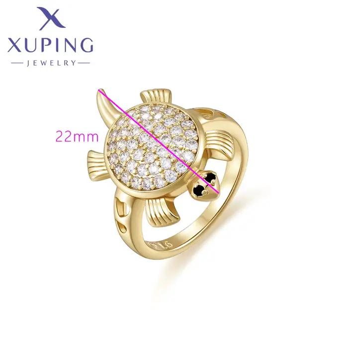 Bague Xuping Bijoux Tendance Élégante Nouvelle Arrivée Motif Animal Plaqué Or pour Cadeau de Fête X001139144