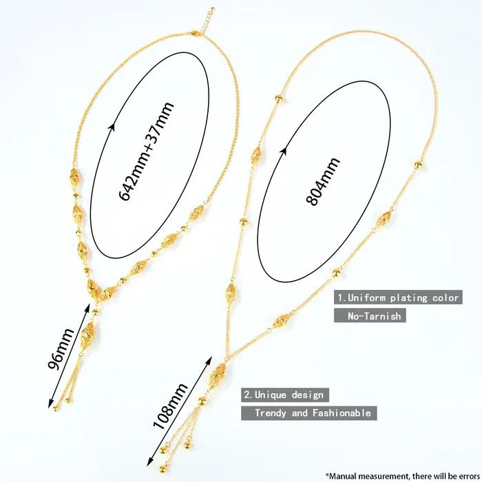 Collier pendentif à la mode de dubaï