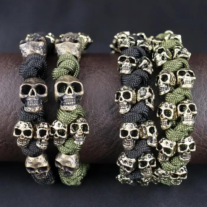 ChimPopméthanol-Bracelets tête de mort pour hommes