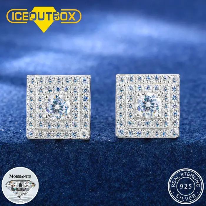 Boucles d'oreilles clous classiques Hip Hop pour hommes et femmes