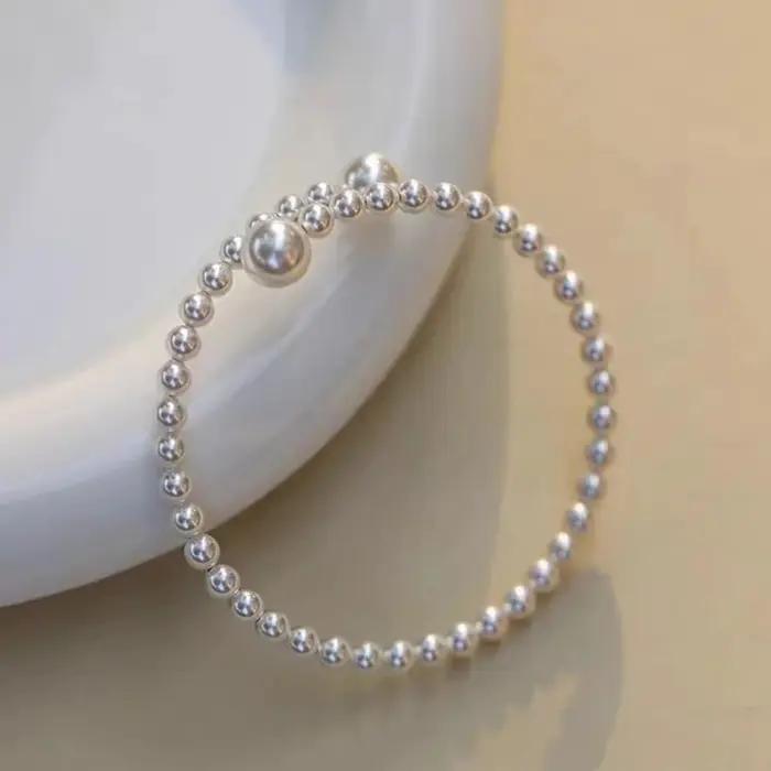 Nouveau Bracelet coeur perle pour femmes tempérament classique