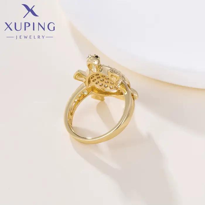 Bague Xuping Bijoux Tendance Élégante Nouvelle Arrivée Motif Animal Plaqué Or pour Cadeau de Fête X001139144