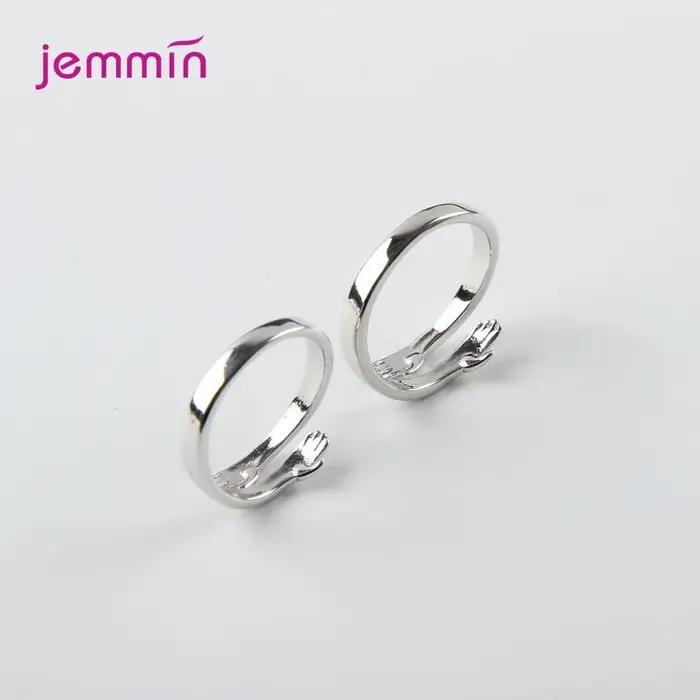 Bague en argent sterling 925 sertie de zirconium blanc élégante pour femmes occasions spéciales soirée de gala fiançailles mariage