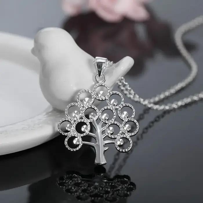 Collier en argent sterling 925 pour femmes