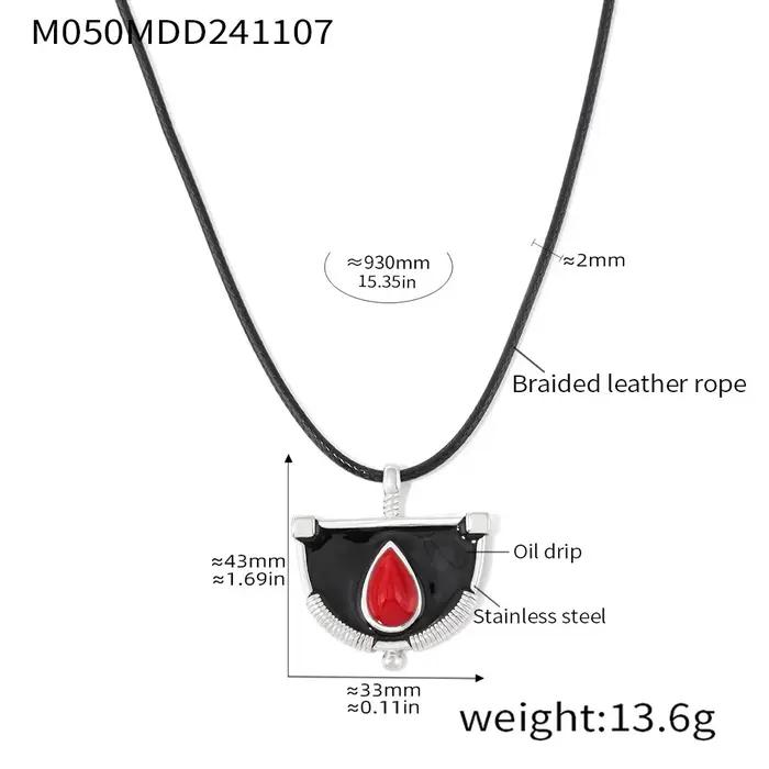 Collier en acier inoxydable pour femmes