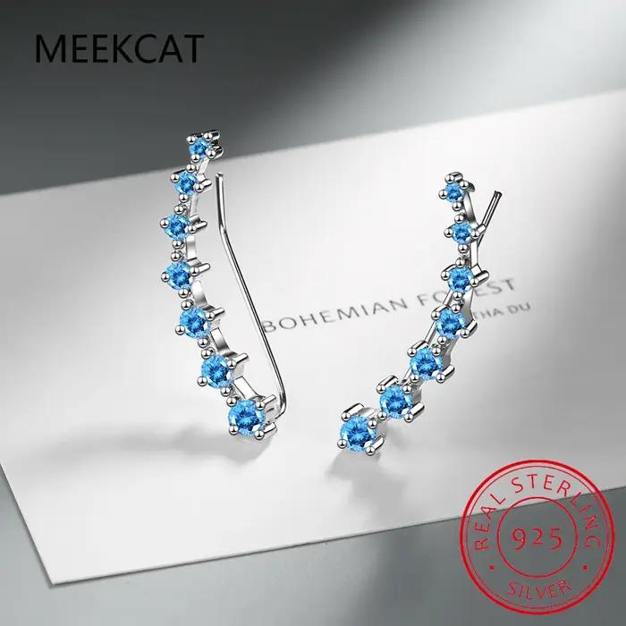 Boucle d'oreille Moissanite Full D pour femmes