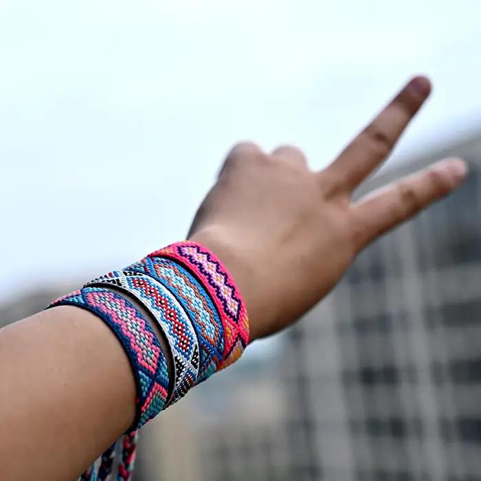 Bracelets à breloques bohèmes faits à la main pour femmes