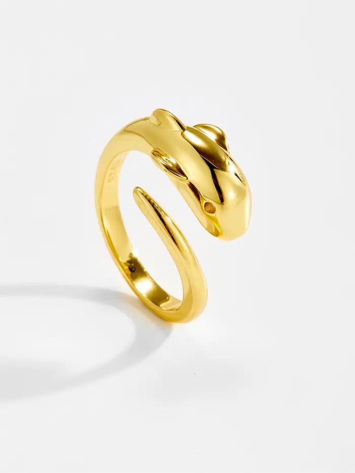 DPLAOPA – bague ajustable ouverte en argent Sterling 925