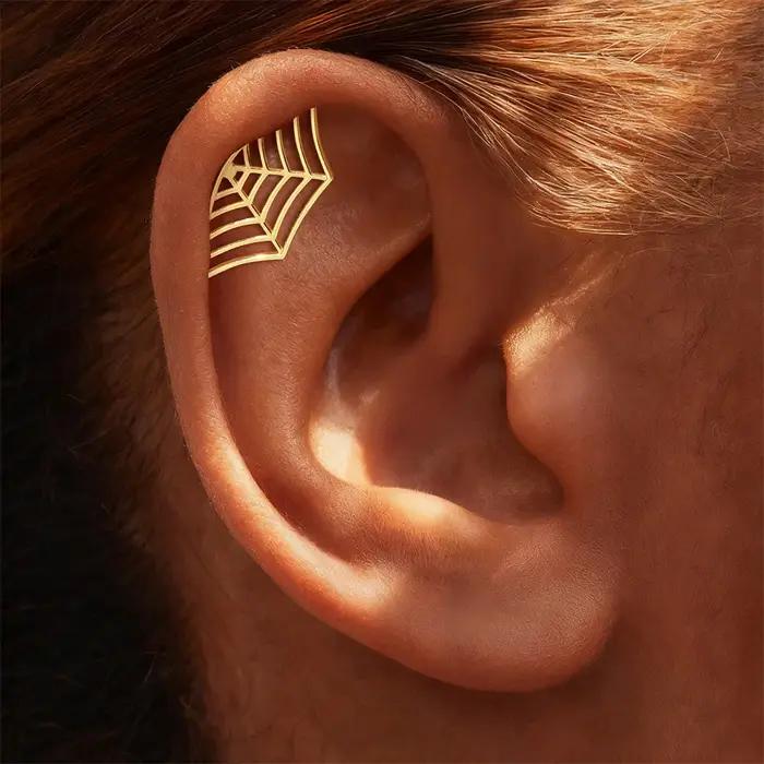 Boucles d'oreilles en argent sterling 925 motif géométrique lotus zircon pour femme et homme occasions spéciales soirée partenaire cadeau