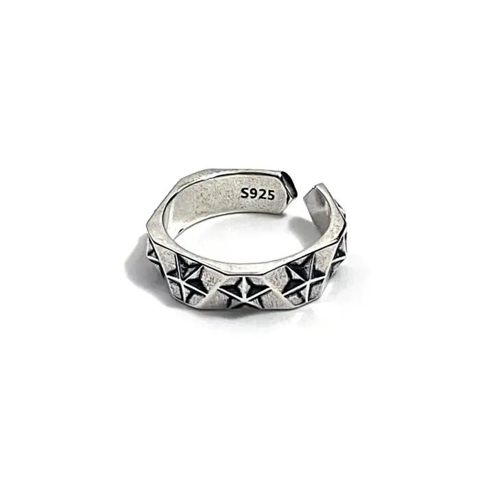 Bagues étoile en argent sterling 925 bijoux de créateur à la mode pour femmes occasions spéciales