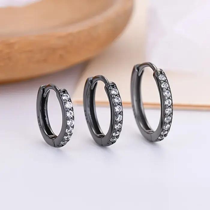 Luruxy – boucles d'oreilles en cristal doré pour femmes et filles