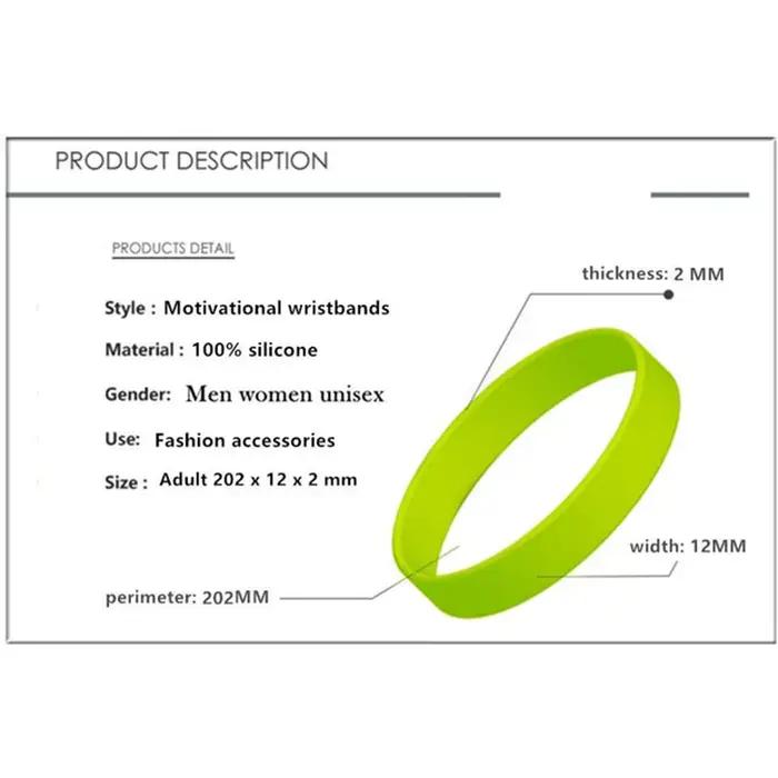 Bracelets drapeau italien en silicone pour hommes et femmes bracelets holographiques classiques à offrir pour vacances sportives et événements