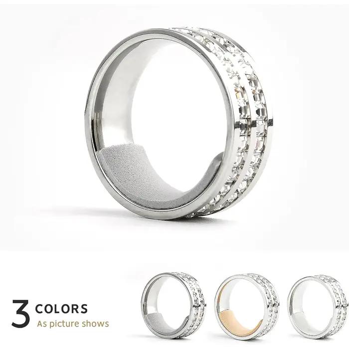 Anneaux amples de réglage de la taille de la bague
