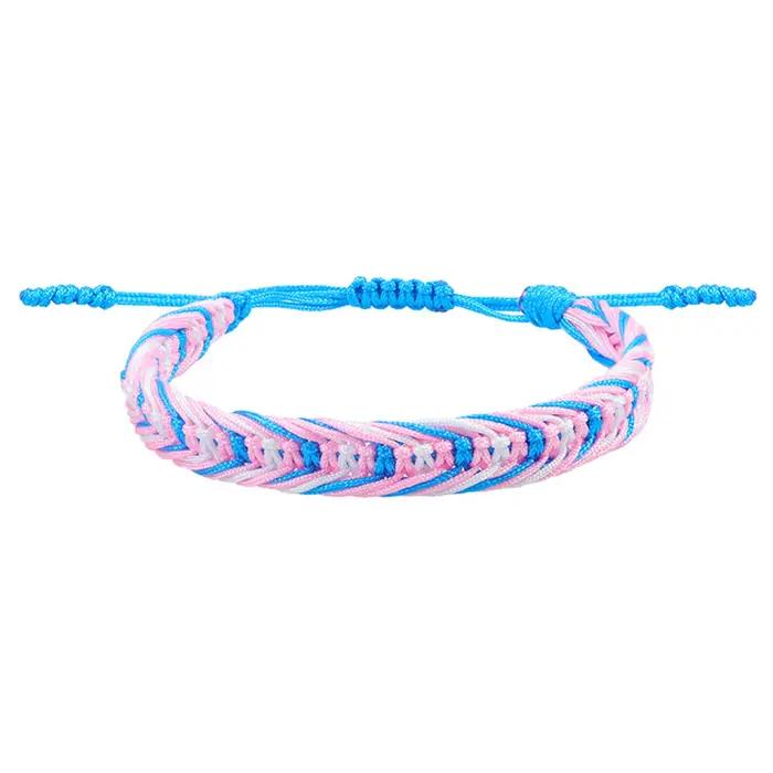 Bracelet Boho Chic en Polyester Tressé pour Homme et Femme