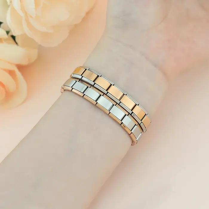 Hapiship 2024 Bracelet en gros bijoux Rose Itanlian