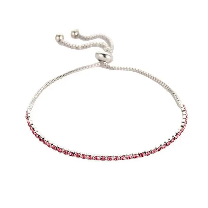 Bracelet classique en cristal pour femmes