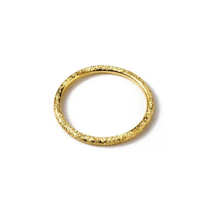 WANTME 999 bague en argent Sterling Premium mat minimaliste pour femmes hommes mode Couple scintillant INS bijoux accessoires
