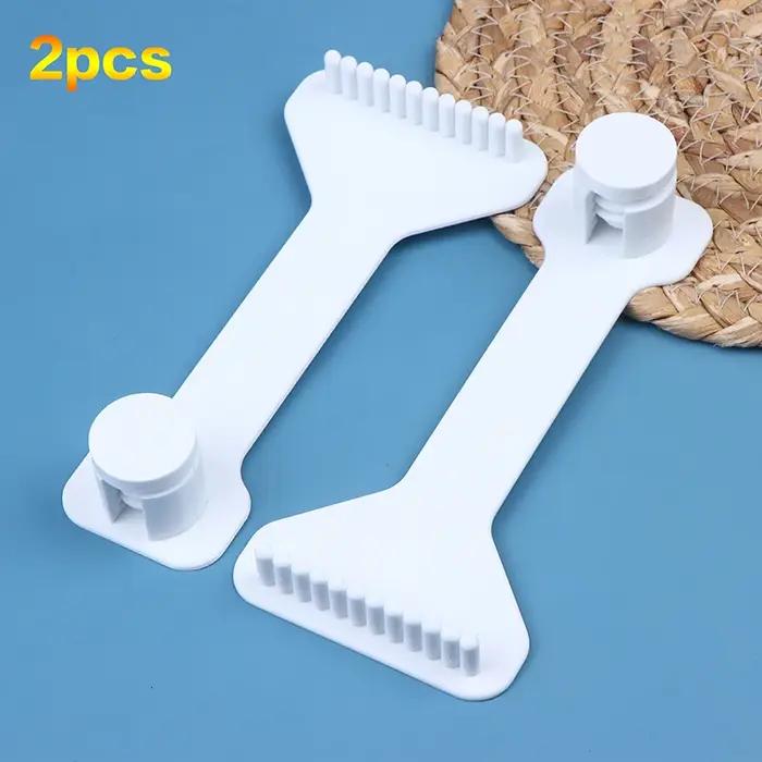 (BBQ4) Cadre de tressage pour bracelet DIY, fournitures de tissage manuel, outils de fixation pour motifs fixes, cadre de tissage de corde durable, 1/2 pièces