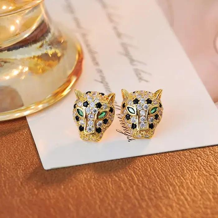 Boucles d'oreilles en cuivre pour femmes, nouveau Design coréen, bijoux à la mode, ensemble exquis,