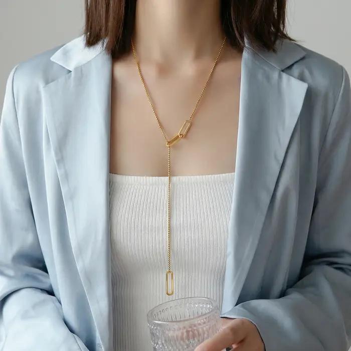 Collier long pour femme