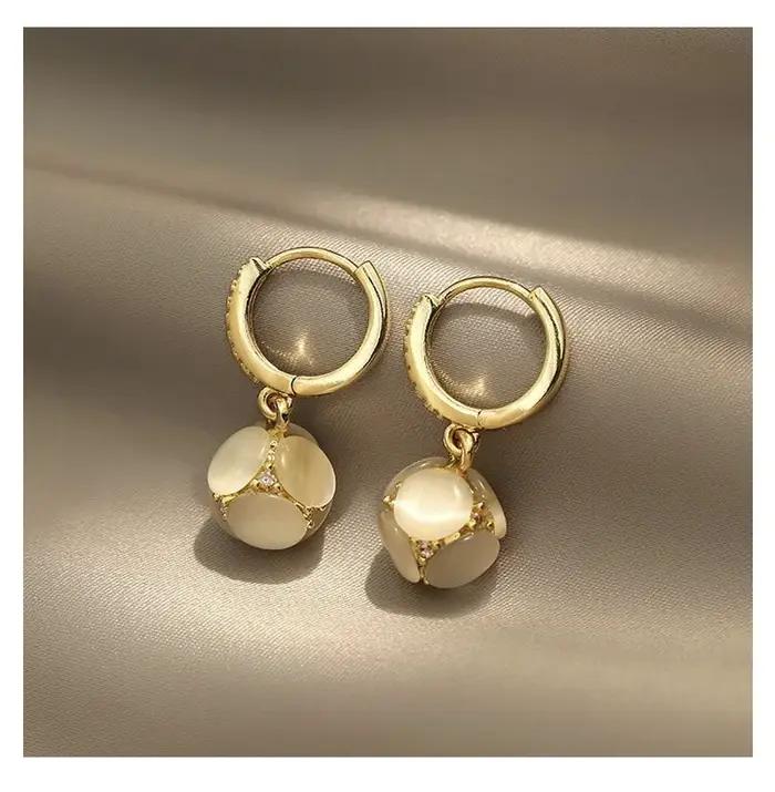 Boucles d'oreilles en or 18 carats pour femmes