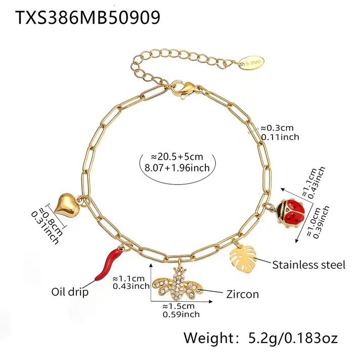 Collier à breloques assorti pour femmes